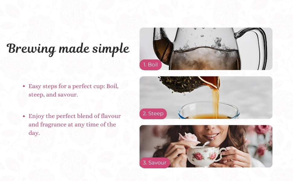 Haritima's Rose Tea 250gm (Pack of 1)