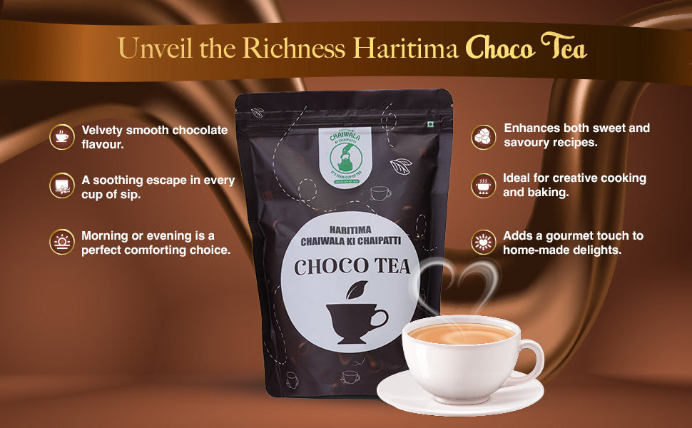 Haritima's Choco Tea 250gm (Pack of 1)