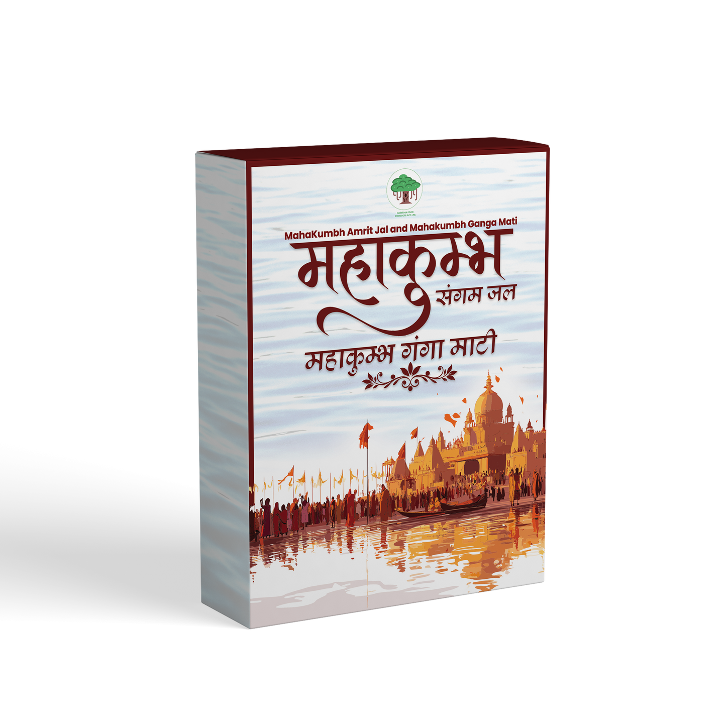 Mahakumbh Sangam Jal (100 ml) and Mitti (20gm): Benefits for All Walks of Life (4 Pack)