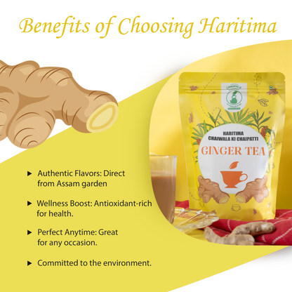 Haritima's Ginger Tea 250gm (Pack of 1)