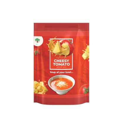 Cheesy tomato soup